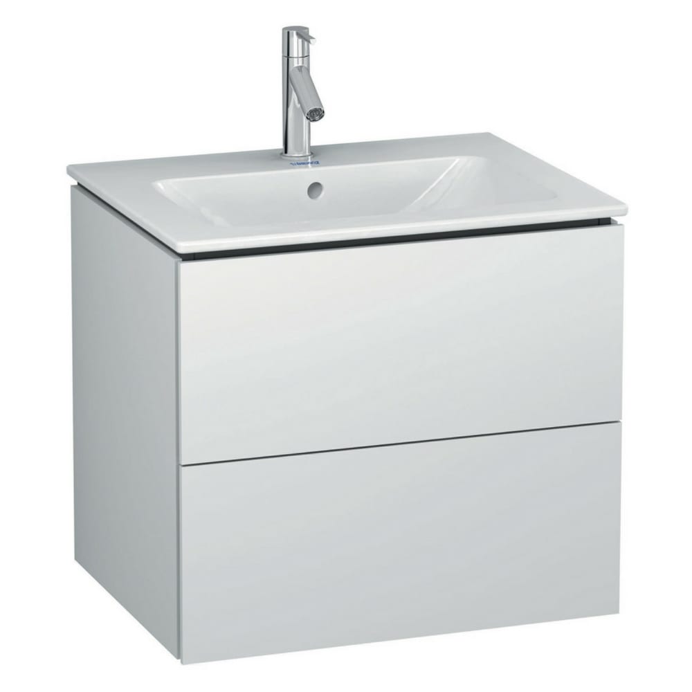 L-Cube kupatilski ormarić 820×481 mm bela mat Duravit 1