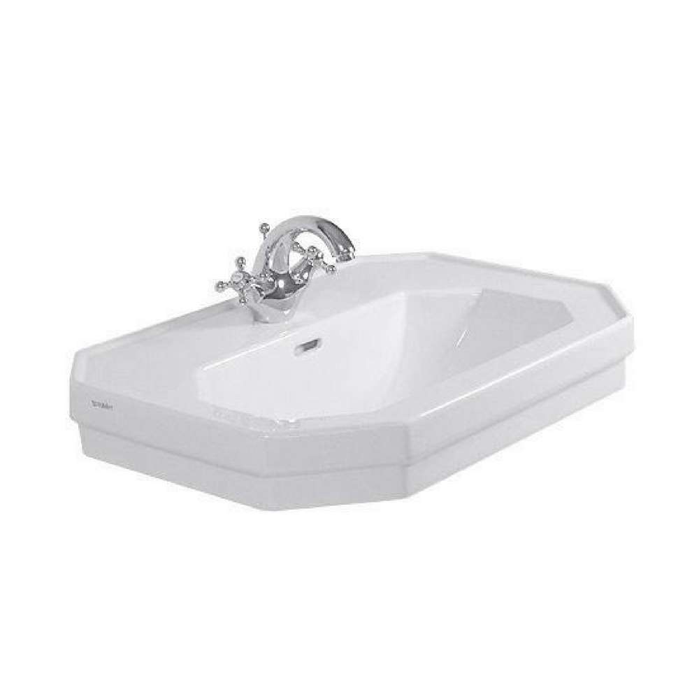 Lavabo 1930 Series 800x550mm beli WonderGliss Duravit