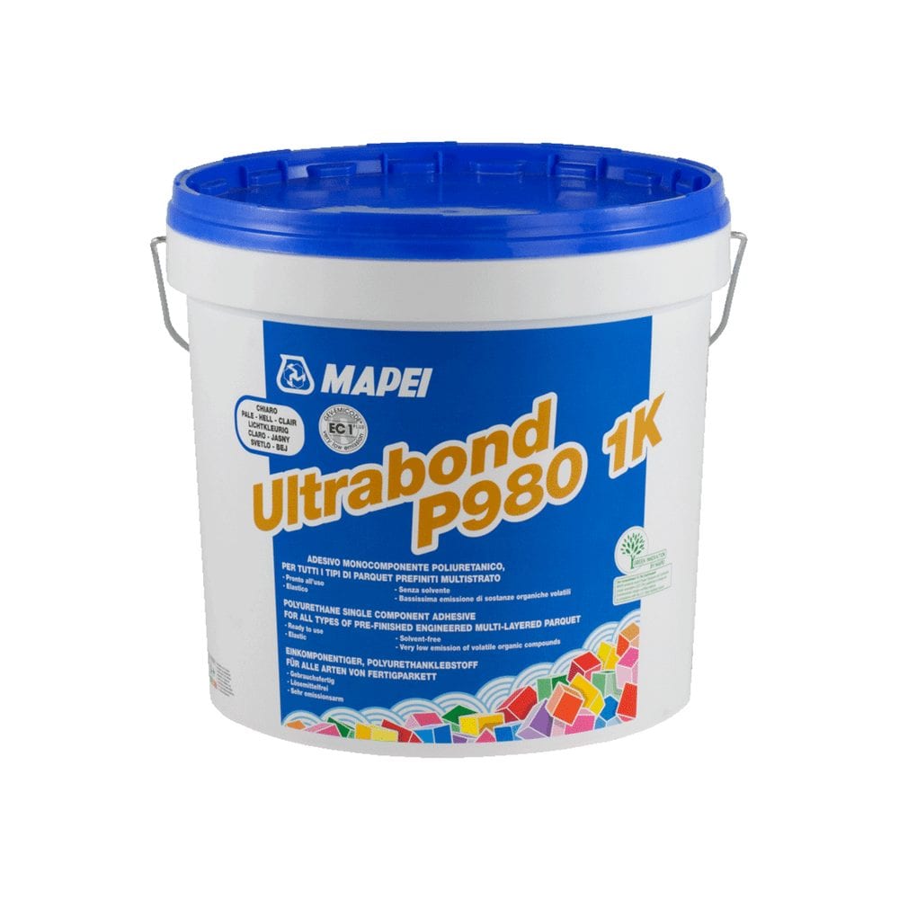 Mapei Ultrabond P980 1K lepak za parket 15kg pakovanje 1