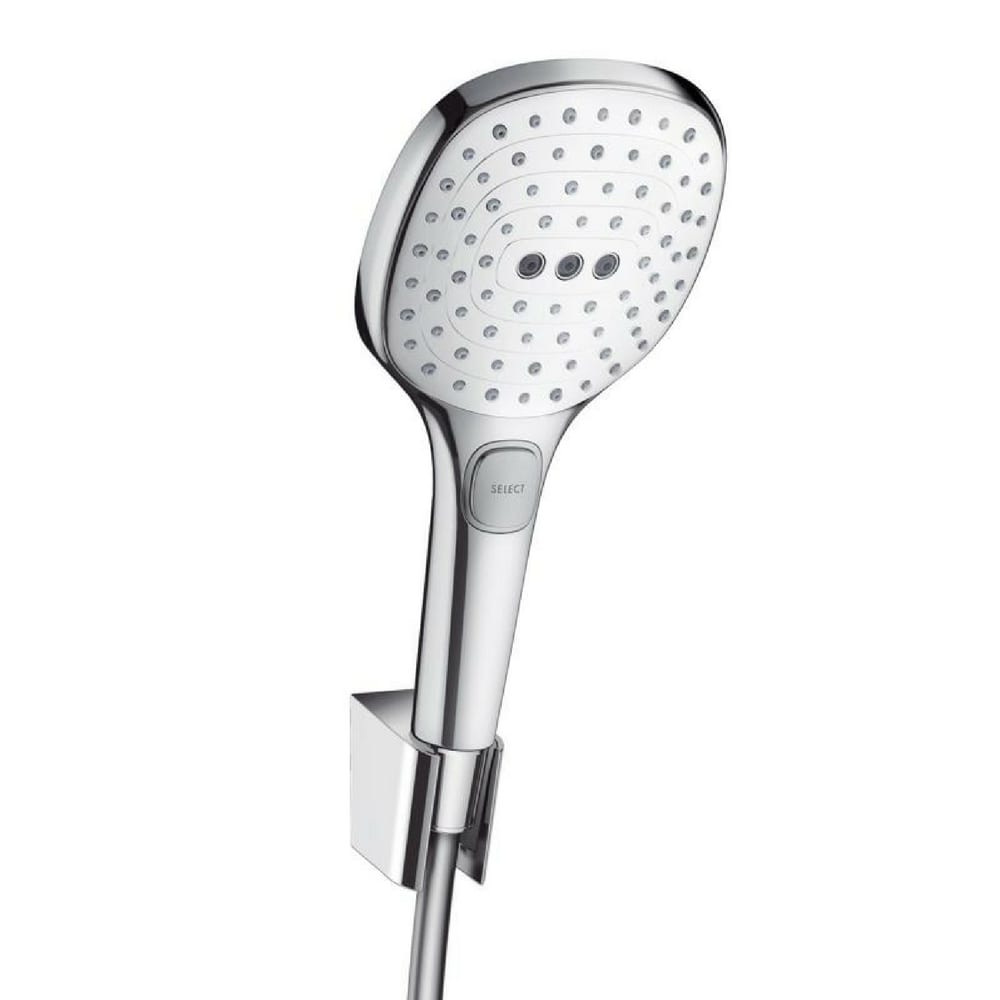 Raindance Selecte E120, beli porter set Hansgrohe 1