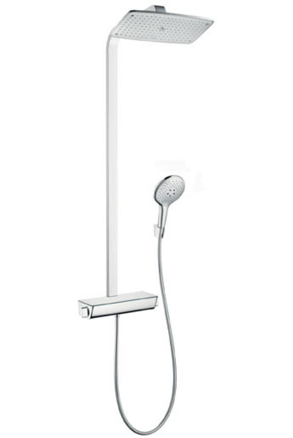 Raindance select 360 Showerpipe bela/hrom 1