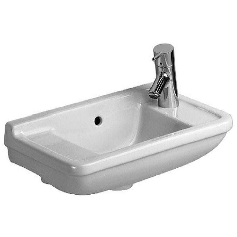 Starck 3 lavabo, 50×26 cm, otvor za slavinu desno 1