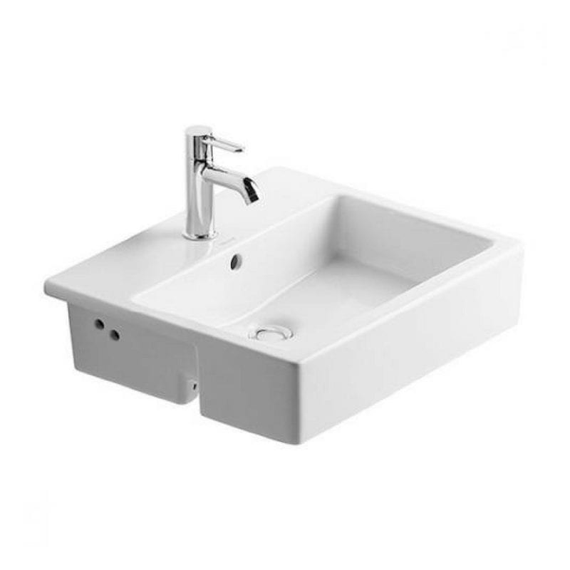 Vero Lavabo, poluugradni, 550×470 Duravit 1