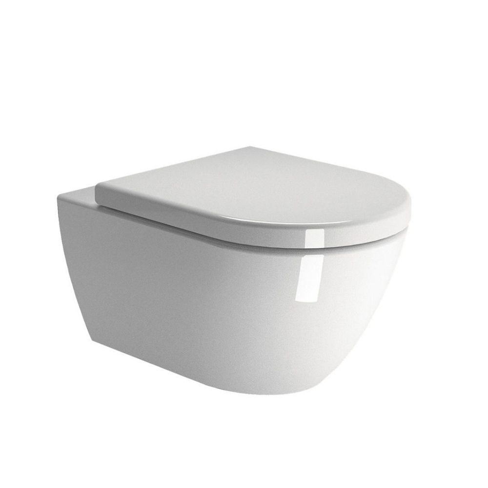 Konzolna WC šolja Pura 55×36, bela, GSI