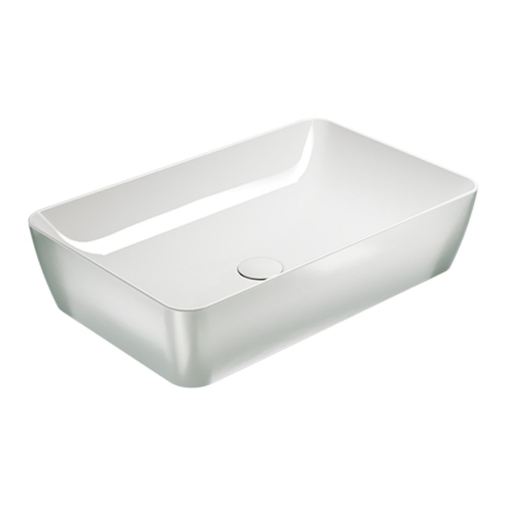 Nadgradni lavabo Sand, 50×38 cm, platinasto-beli, GSI