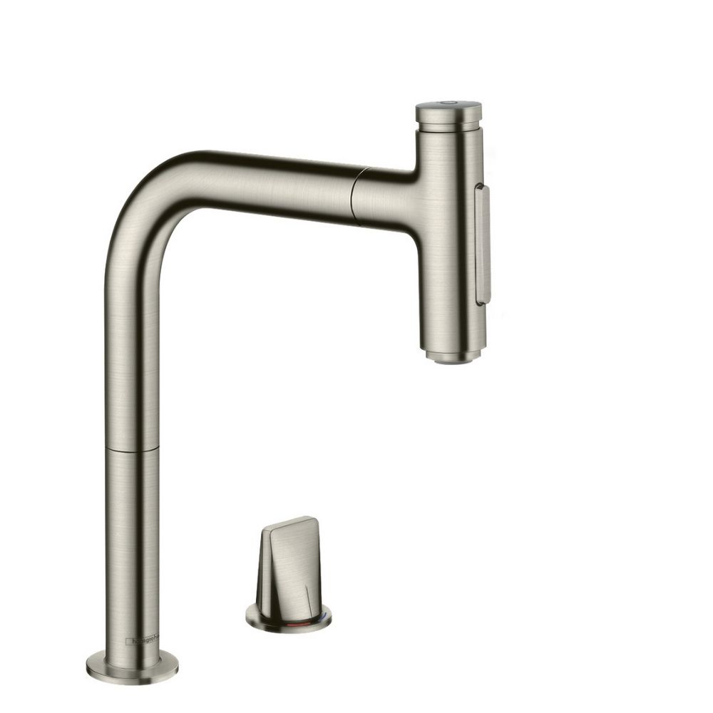 Kuhinjska slavina Metris Select M71, stainless steel Hansgrohe