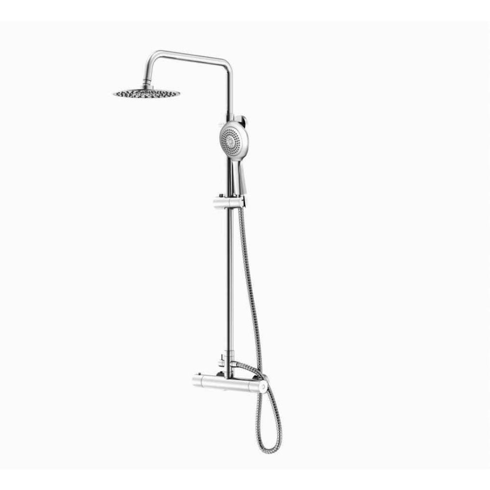 Showerpipe tuš set sa ružom dimenzija 200×2 mm, hrom, Steinberg